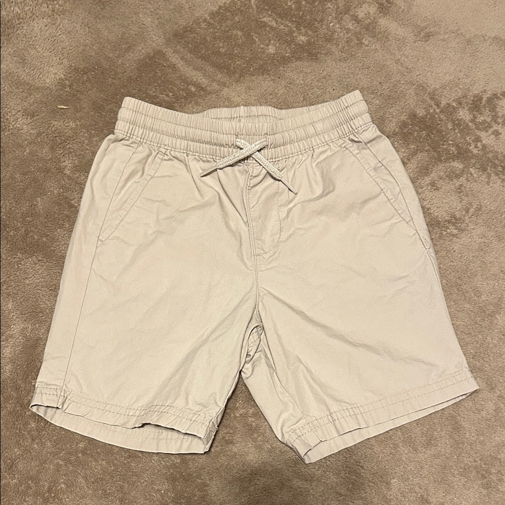 Old Navy Beige Athletic Drawstring Men's Shorts